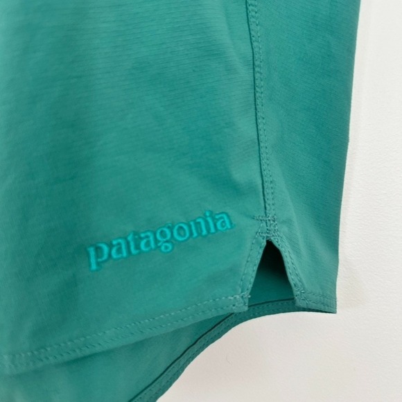 Patagonia Board Shorts Mens 40 Teal Light Variable 18 Inseam Swim Beach Travel - Picture 5 of 7